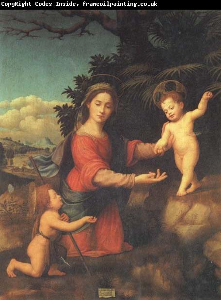 BUGIARDINI, Giuliano Madonna and Child with hte Young St.john t he Baptist
